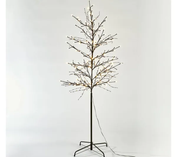 ALICE'S GARDEN Sapin Et Accessoire^Alice'S Garden Arbre Lumineux De 180 Cm. 200 Leds. Perles Et Pied Inclus - Décoration De Noël
