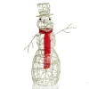 ALICE'S GARDEN Sapin Et Accessoire^Alice'S Garden Bonhomme De Neige Lumineux Blanc Haut De 70Cm. 50 Leds Blanc Chaud