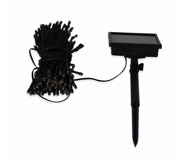ALICE'S GARDEN Sapin Et Accessoire^Alice'S Garden Guirlande Lumineuse Solaire Exterieure. 15M De Long. 150 Led Multicolores. 8 Modes