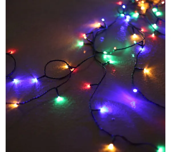 ALICE'S GARDEN Sapin Et Accessoire^Alice'S Garden Guirlande Lumineuse Solaire Exterieure. 15M De Long. 150 Led Multicolores. 8 Modes