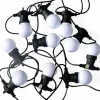 ALICE'S GARDEN Sapin Et Accessoire^Alice'S Garden Heracles - Guirlande Lumineuse Guinguette Exterieure Avec 10 Ampoules. 50 Led Multicolores.
