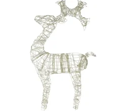 ALICE'S GARDEN Sapin Et Accessoire^Alice'S Garden Renne Lumineux Blanc 93Cm. 50 Leds Blanc Chaud