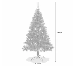 ALICE'S GARDEN Sapin Et Accessoire^Alice'S Garden Sapin De Noël Artificiel De 180Cm - Hinton - Dense Et Touffu. Melange D Iguilles. Aspect Realiste.