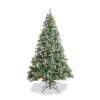 ALICE'S GARDEN Sapin Et Accessoire^Alice'S Garden Sapin De Noël Artificiel Deluxe De 210 Cm Avec Guirlande Lumineuse. Décorations Et Pied Inclus
