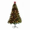ALICE'S GARDEN Sapin Et Accessoire^Alice'S Garden Sapin De Noël Artificiel Avec Kit De Décoration - Toronto 210Cm - Vert Avec Décorations Rouge Et Or