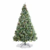 ALICE'S GARDEN Sapin Et Accessoire^Alice'S Garden Sapin De Noël Artificiel Deluxe De 240 Cm Avec Guirlande Lumineuse. Décorations Et Pied Inclus