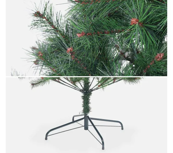 ALICE'S GARDEN Sapin Et Accessoire^Alice'S Garden Sapin De Noël Artificiel De 150Cm - Hinton - Dense Et Touffu. Melange D Iguilles. Aspect Realiste.