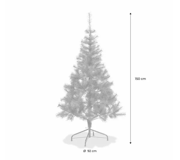 ALICE'S GARDEN Sapin Et Accessoire^Alice'S Garden Sapin De Noël Artificiel De 150Cm - Hinton - Dense Et Touffu. Melange D Iguilles. Aspect Realiste.