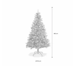 ALICE'S GARDEN Sapin Et Accessoire^Alice'S Garden Sapin De Noël Artificiel Deluxe De 180 Cm Avec Guirlande Lumineuse. Décorations Et Pied Inclus