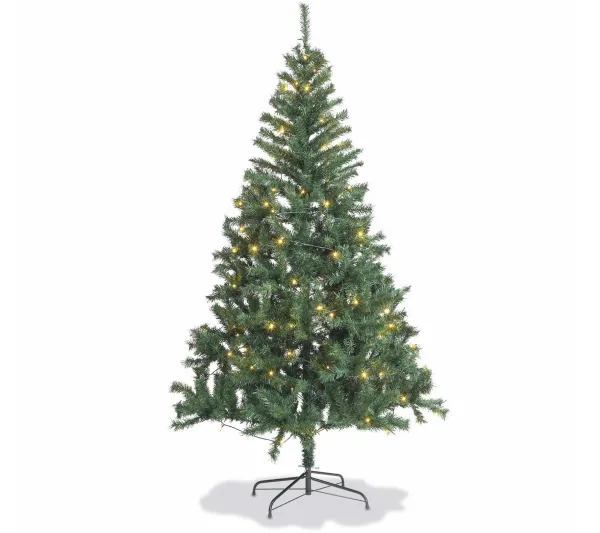 ALICE'S GARDEN Sapin Et Accessoire^Alice'S Garden Sapin De Noël Artificiel De 210 Cm Avec Guirlande Lumineuse Et Pied Inclus