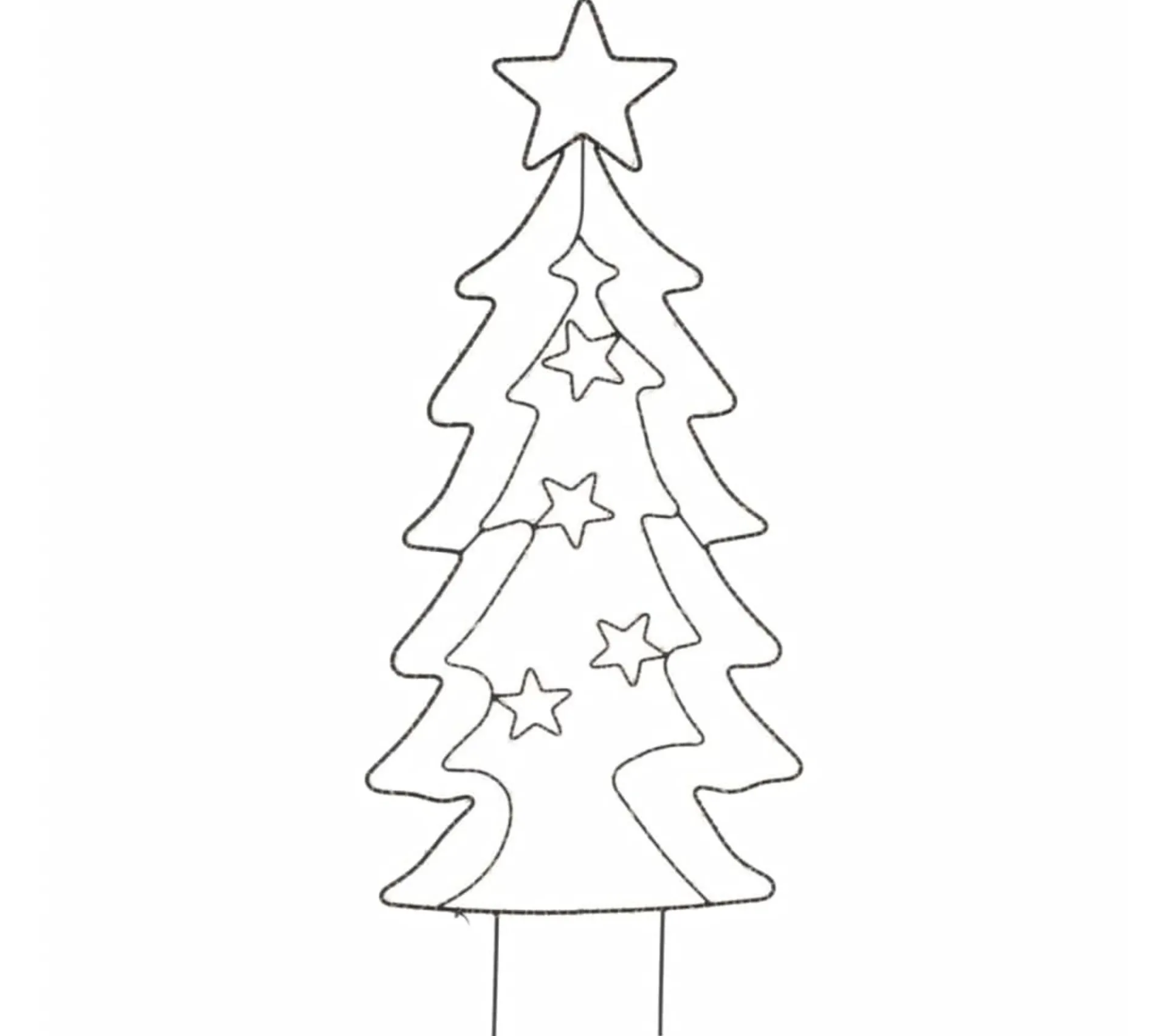 Best AMBIANCE Arbre De Noël A Enfoncer De Jardin Avec 90 Led