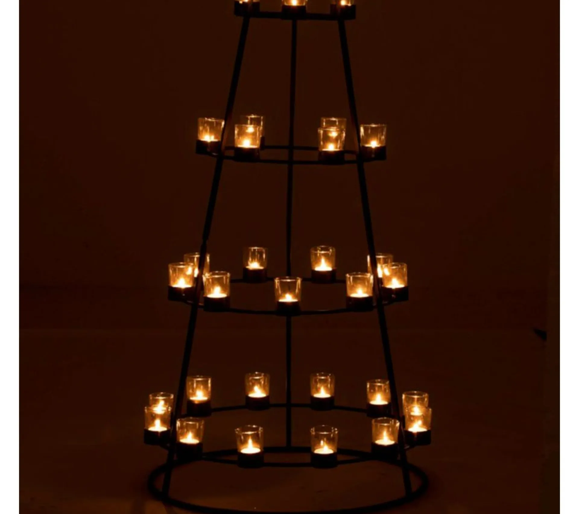 Cheap * Arbre Déco En Metal "33 Photophores" 160Cm Noir