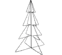 * Guirlande Et Boule De Sapin^Arbre De Noël C Ne 240 Led D'Interieur/D'Exterieur 115X150 Cm