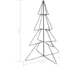 * Guirlande Et Boule De Sapin^Arbre De Noël C Ne 240 Led D'Interieur/D'Exterieur 115X150 Cm