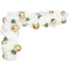 * Anniversaire Et Autres Fêtes^Arche Décorative "90 Ballons" 30Cm Blanc Et Or