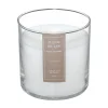Discount ATMOSPHERA Bougie Parfumee Pot En Verre 430 G Parfum Fleur De Lin