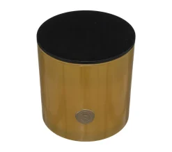 Outlet ATMOSPHERA Bougie Parfumee Vanille Bourbon Dans Pot En Verre Ocre 1200 G