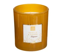 Sale ATMOSPHERA Bougie Parfumee Vanille Et Ambre Pot En Verre 210 G