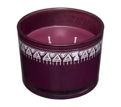 Discount ATMOSPHERA Bougie Parfumee Pot En En Verre Avec Couvercle Et Pompon 280 G