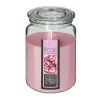 Fashion ATMOSPHERA Bougie Parfumee Rose Pot En Verre 510 G