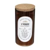 Store ATMOSPHERA Bougie Parfumee Pot En Verre Avec Couvercle 230 G Parfum Ambre