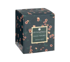 Best ATMOSPHERA Bougie Parfumee Cerise Noire Pot En Verre 110 G