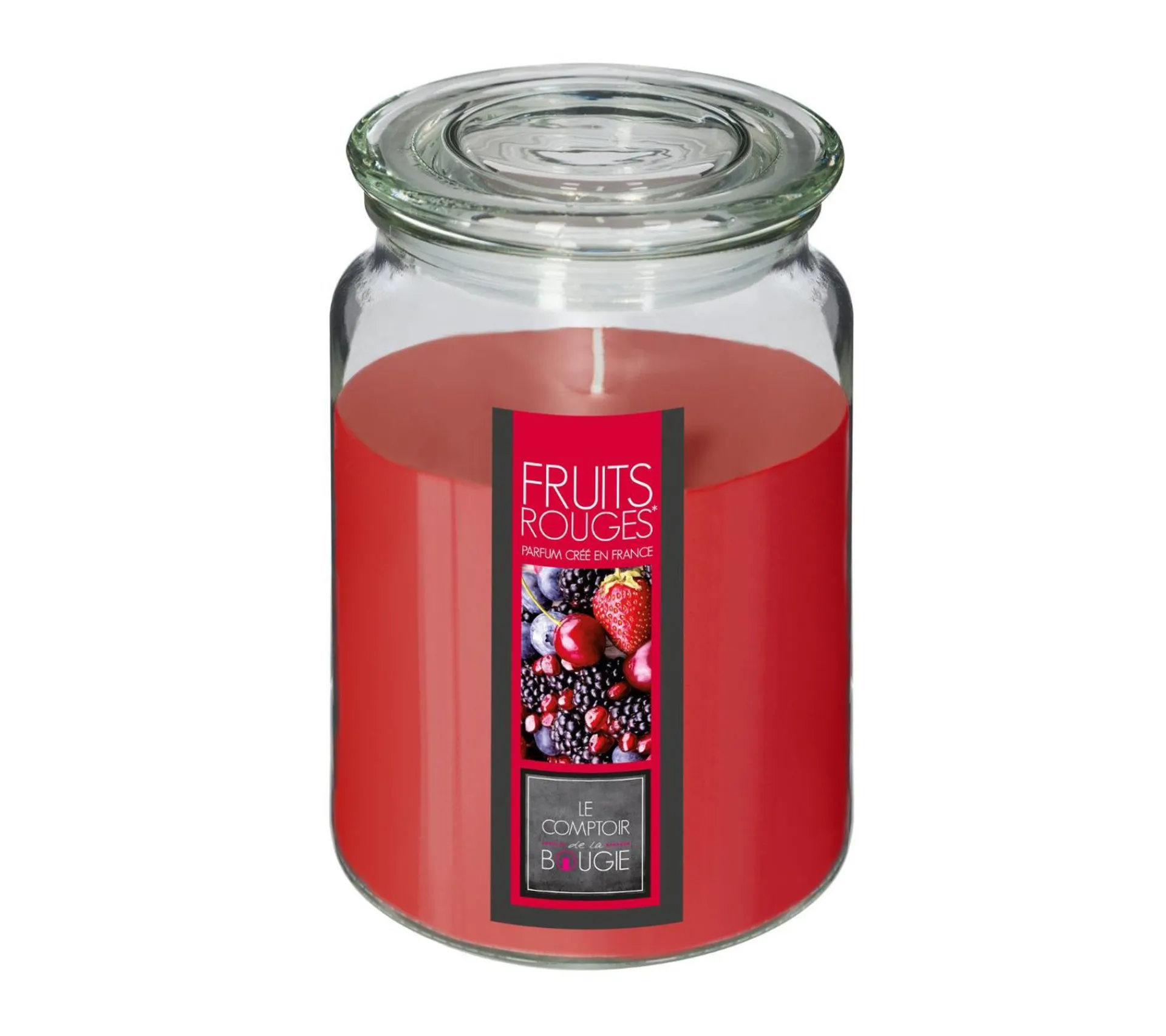 Online ATMOSPHERA Bougie Parfumee Fruits Rouges Pot En Verre 510 G