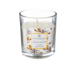 Hot ATMOSPHERA Bougie Parfumee Vanille Gourmande Pot En Verre 110 G