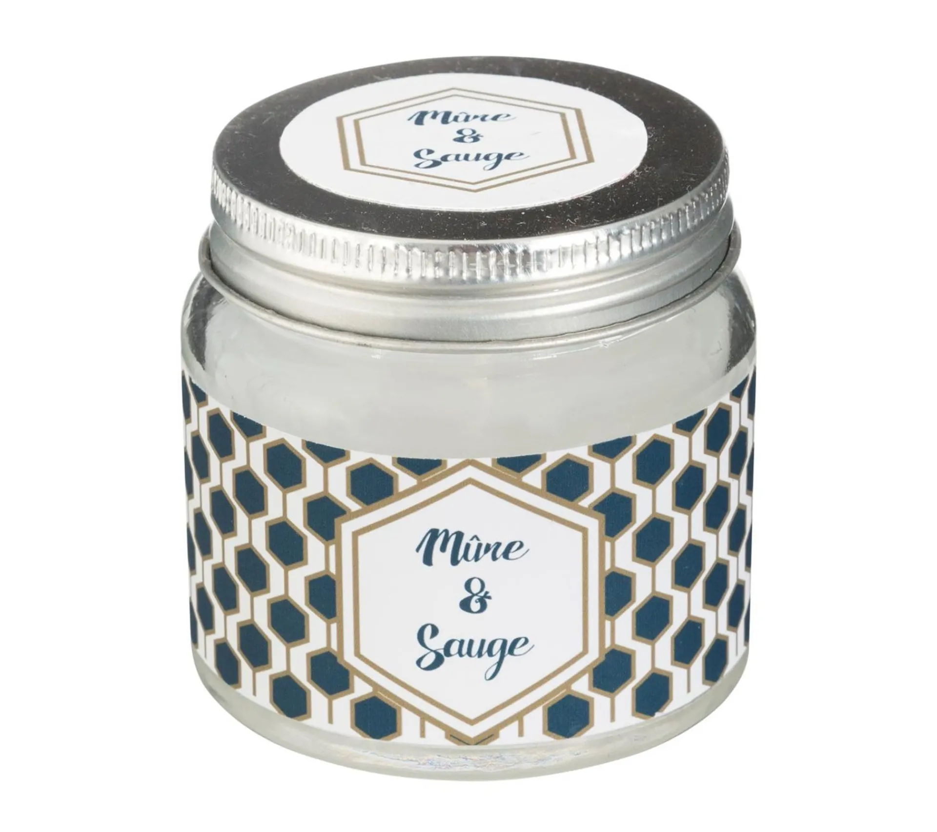 Discount ATMOSPHERA Bougie Parfumee Mure Et Sauge Pot En Verre Avec Couvercle 65 G