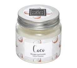 Best Sale ATMOSPHERA Bougie Parfumee Noix De Coco Pot En Verre Avec Couvercle 65 G
