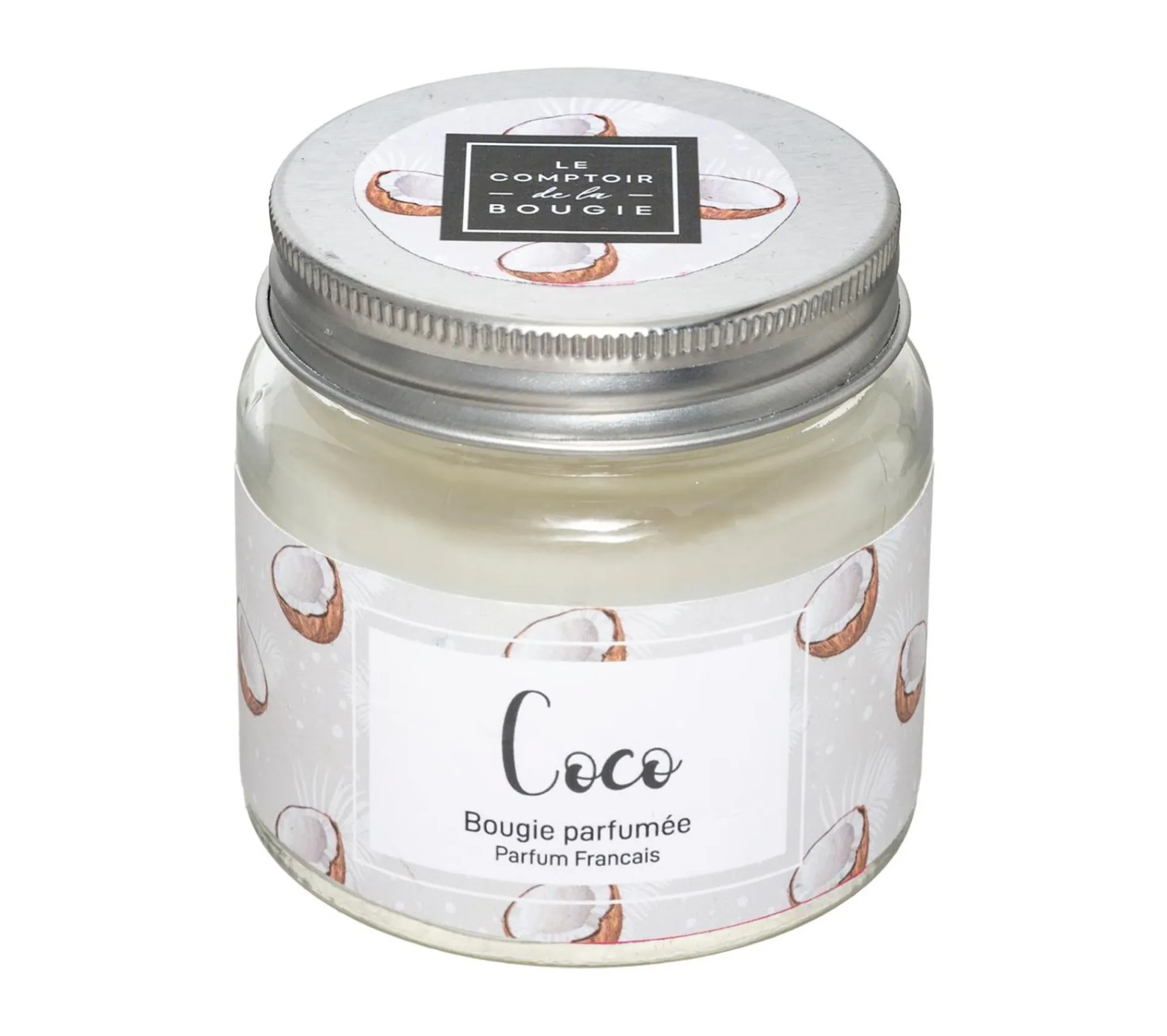 Best Sale ATMOSPHERA Bougie Parfumee Noix De Coco Pot En Verre Avec Couvercle 65 G