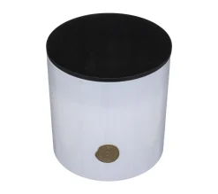 Outlet ATMOSPHERA Bougie Parfumee Douceur De Lin Dans Pot En Verre Blanc 1200 G