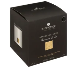 Outlet ATMOSPHERA Bougie Parfumee Douceur De Lin Dans Pot En Verre Blanc 1200 G