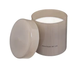 Best Sale ATMOSPHERA Bougie Parfumee Pot En Verre Colore Avec Couvercle 450 G