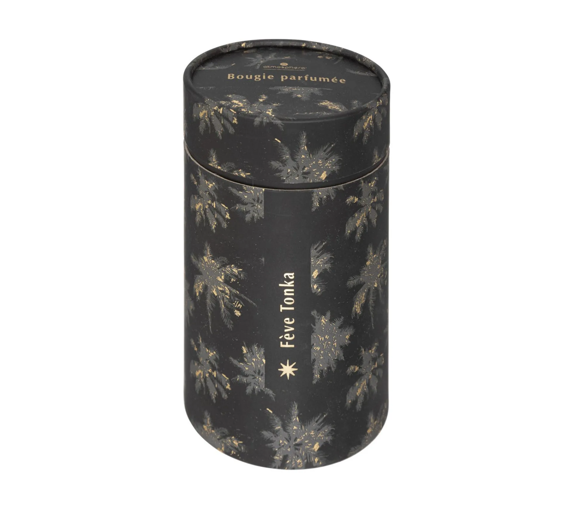 Discount ATMOSPHERA Bougie Parfumee Feve Tonka Pot En Verre Et Bois 360 G