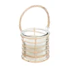 Best Sale ATMOSPHERA Bougie Parfumee Citronnelle En Verre Et Rotin 430 G