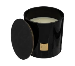 Outlet ATMOSPHERA Bougie Parfumee Fruits Des Bois Dans Pot En Verre Noir 1200 G