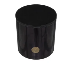Outlet ATMOSPHERA Bougie Parfumee Fruits Des Bois Dans Pot En Verre Noir 1200 G