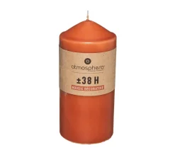 Best Sale ATMOSPHERA Bougie Ronde Ambre D 6.8 X H 14 Cm