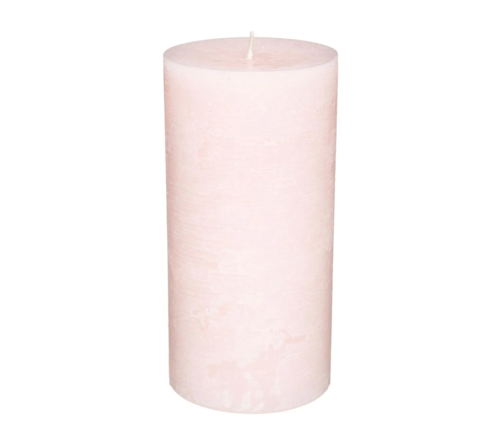 Flash Sale ATMOSPHERA Bougie Ronde Rustique Rose H 14 Cm