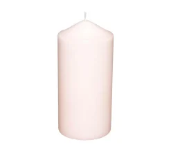 Fashion ATMOSPHERA Bougie Ronde Rose D 6.8 X H 14 Cm