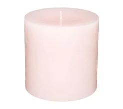 Discount ATMOSPHERA Bougie Ronde Rustique Rose D 10 Cm