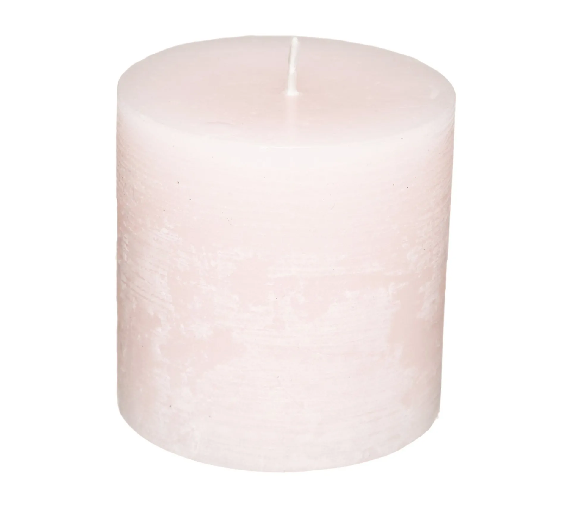 Discount ATMOSPHERA Bougie Ronde Rustique Rose D 6.7 Cm