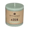 Cheap ATMOSPHERA Bougie Ronde Rustique Vert Eucalyptus D 6.7 Cm