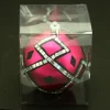 ATMOSPHERA Guirlande Et Boule De Sapin^ Boule De Noël Décoree - Fleur Et Diamant - Fuchsia
