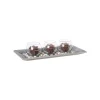 Best ATMOSPHERA Centre De Table 3 Photophores 3 Bougies Sur Plateau En Bois