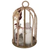 Flash Sale ATMOSPHERA Coffret Cage En Metal Diffuseur De Parfum Fleur De Lin Avec Batonnets Et Bougie