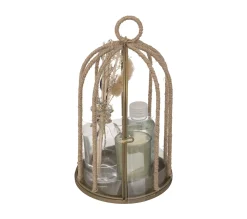 Sale ATMOSPHERA Coffret Cage En Metal Diffuseur De Parfum Fleur De Jasmin Avec Batonnets Et Bougie
