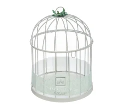 Hot ATMOSPHERA Coffret Senteur Eucalyptus Zen Cage En Metal , Diffuseur De Parfum Et Bougie Parfumee
