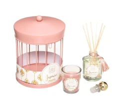 Fashion ATMOSPHERA Coffret Senteur 1 Diffuseur De Parfum 6 Batonnets 1 Bougie Parfumee